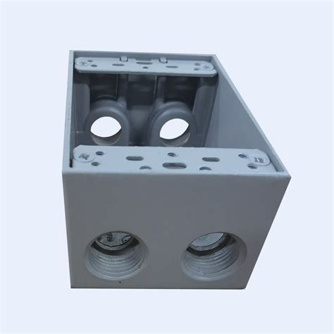 heavy duty 4x5 metal junction box for 2 conduit|24x24x6 pvc junction box.